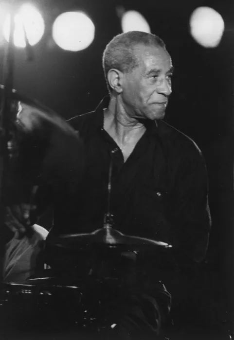 Framed Print : Max Roach Print, 1996 Framed Print : Max Roach Print, 1996