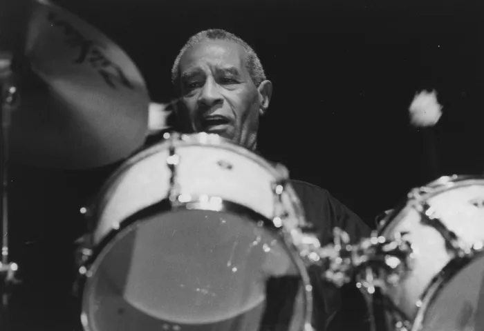 Framed Print : Max Roach Print, a photograph of the jazz drummer Framed Print : Max Roach Print, a photograph of the jazz drummer