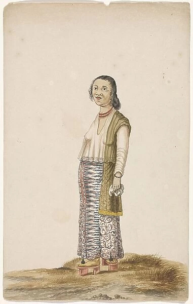 Mestizo woman, c.1675-c.1725. Creator: Anon