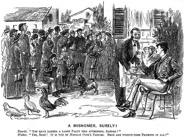 A Misnomer, Surely!, 1880. Artist: George du Maurier