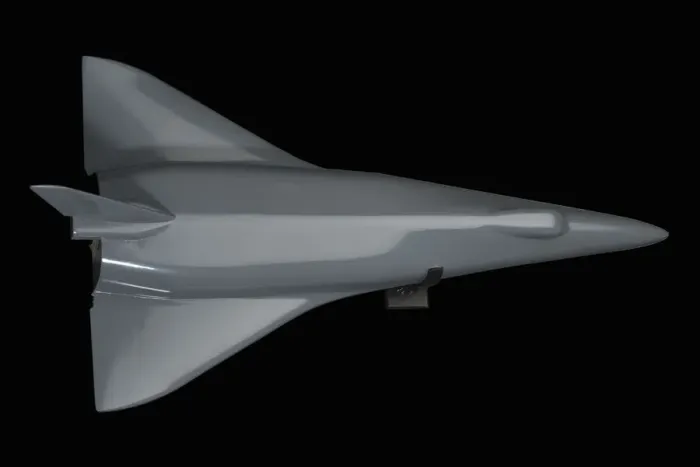 Framed Print : Space Shuttle Delta-Wing Concept Model Print, 1970s-2000s Framed Print : Space Shuttle Delta-Wing Concept Model Print, 1970s-2000s