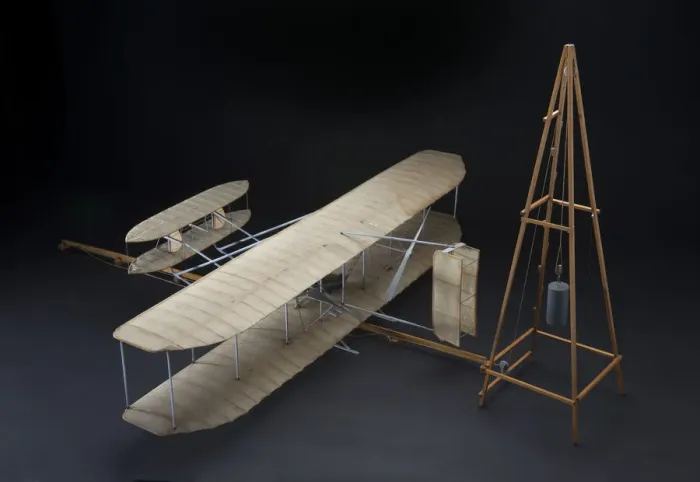 Framed Print : 1905 Wright Flyer Wood Model Print Framed Print : 1905 Wright Flyer Wood Model Print