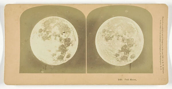 Full Moon, 1891. Creator: BW Kilburn