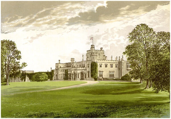 Moreton Hall, Cheshire, home of the Ackers family, c1880