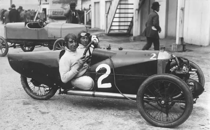 Framed Print : Morgan, E.B. Ware, Brooklands 1924 Print Framed Print : Morgan, E.B. Ware, Brooklands 1924 Print