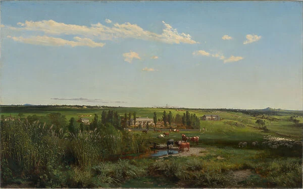 Mount Fyans homestead, 1869. Artist: Buvelot, Louis (1814-1888)