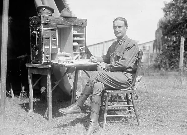 National Guard of D.C. - Capt. Louis Wilson, 1916. Creator: Harris & Ewing. National Guard of D.C. - Capt. Louis Wilson, 1916. Creator: Harris & Ewing