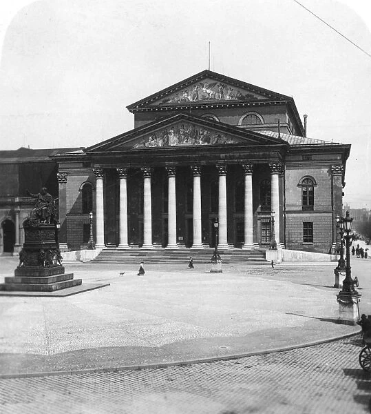 National Theatre, Munich, Germany, c1900. Artist: Wurthle & Sons