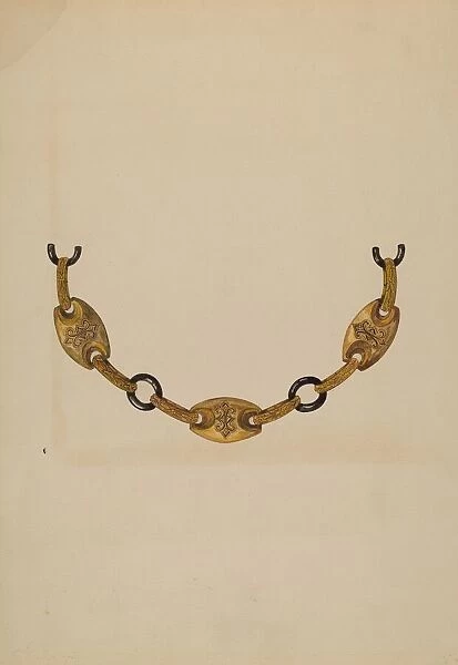 Necklace, c. 1938. Creator: Katherine Hastings