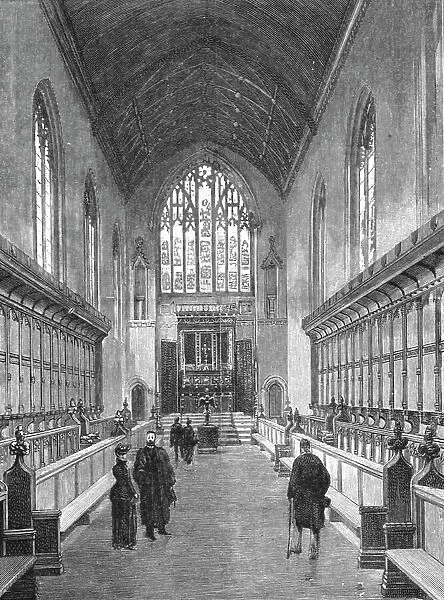The New Chapel, Queens College, Cambridge, 1891. Creator: Unknown