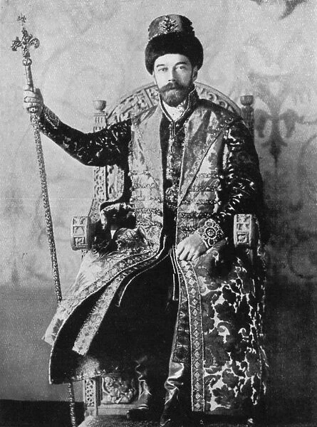 Nicholas II of Russia, 1894, (c1920)