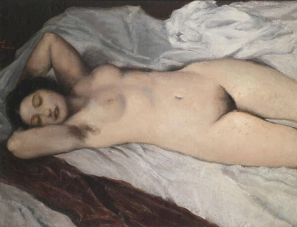Nude lying, 1930