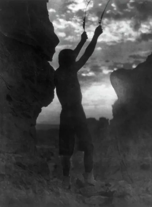 Framed Print : Offering to the Sun Print, c1927