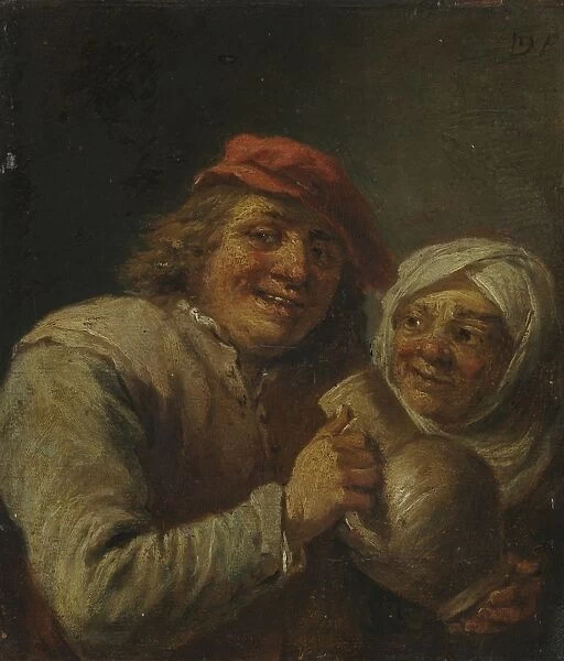 Old Man and Woman, 1700s. Creator: David Teniers (Flemish, 1610-1690), imitator of