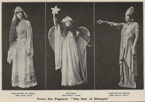 From the pageant: 'The star of Ethiopia', 1915-12. Creator: Unknown. From the pageant: 'The star of Ethiopia', 1915-12. Creator: Unknown
