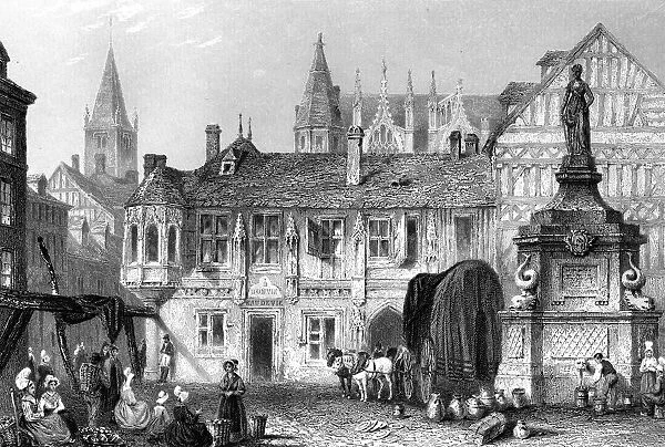 Palace of the Duke of Bedford, Rouen, France, 19th century. Artist: John Godfrey