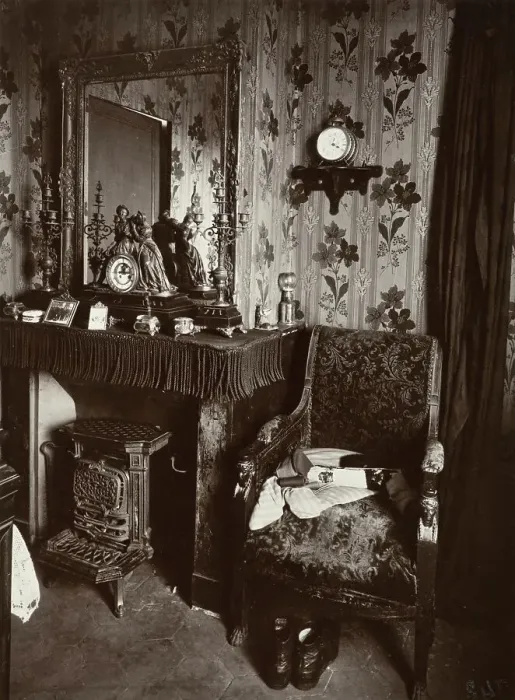 Framed Print : Print of a Paris Interior from the 1910s Framed Print : Print of a Paris Interior from the 1910s