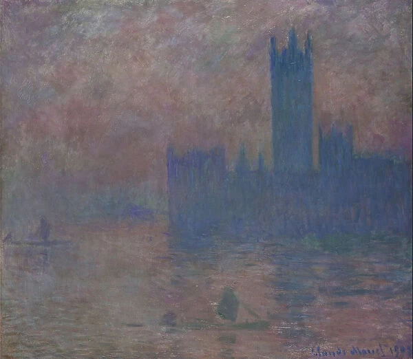 Parliament. London. Artist: Monet, Claude (1840-1926)