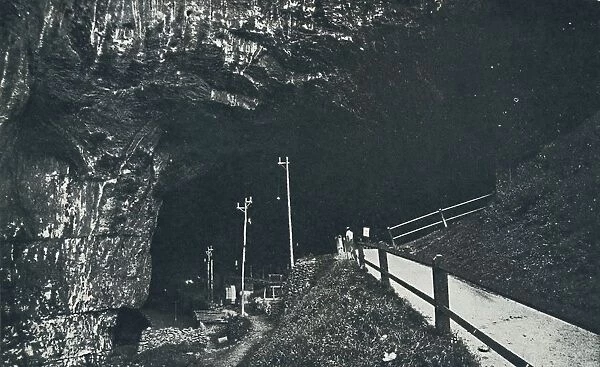 Peak Cavern, 1910. Artist: Photochrom Co Ltd of London