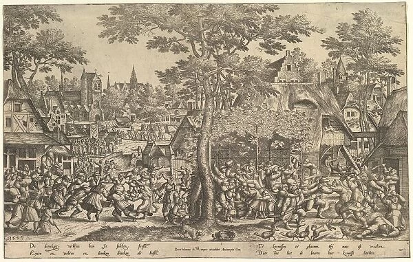 Peasant Fair, 1559. Creator: Peeter van der Borcht