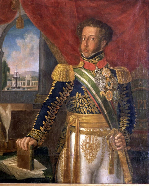 Pedro I. (1798-1834), Emperor of Brazil and King of Portugal as Pedro IV