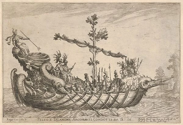 Peleus and Talamon, from the series Vessels of the Argonauts
