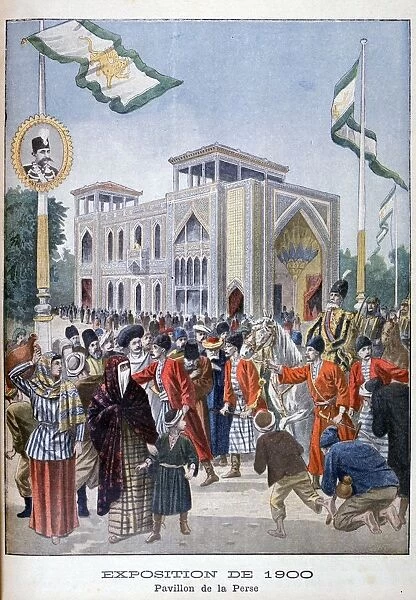 The Persian pavilion at the Universal Exhibition of 1900, Paris, 1900