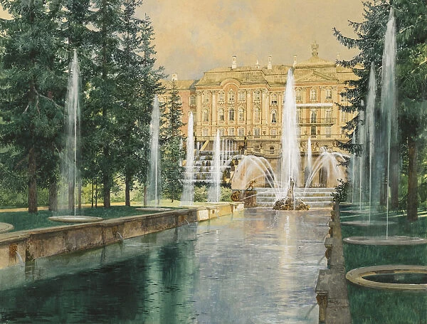Peterhof, 1898. Artist: Kopallik, Franz (1860-1931)