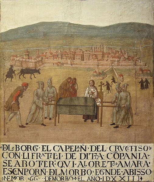 Pilgrimage of the Compagnia del Crocifisso to Loreto, First Half of 16th cen Creator