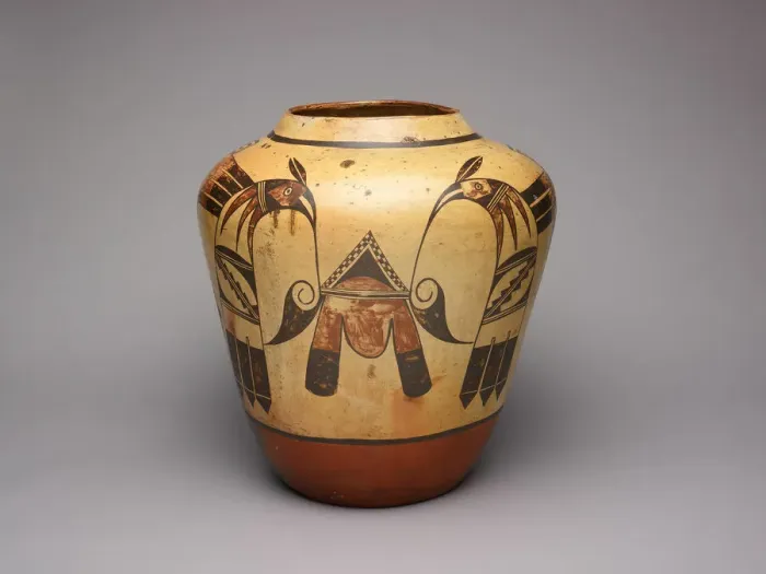 Framed Print : Polychrome Jar Print, c. 1920
