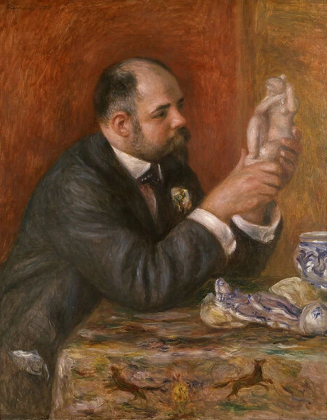 Portrait of Ambroise Vollard (1865-1939), 1908. Creator: Renoir, Pierre Auguste (1841-1919)