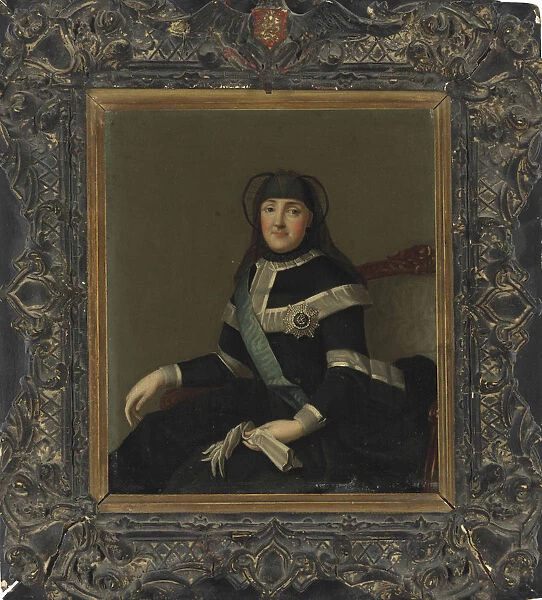 Portrait of Catherine II in mourning, 1762