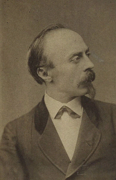 Portrait of the composer Hans von Bülow (1830-1894), c #19782285