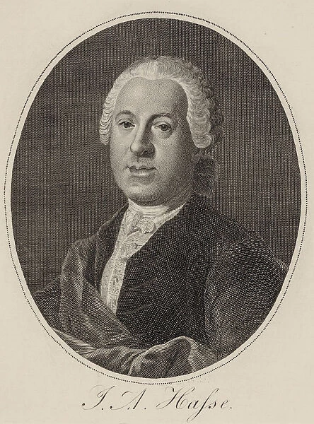 Portrait of the composer Johann Adolf Hasse (1699-1783), 1780