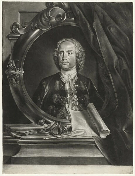 Portrait of the Composer Pietro Antonio Locatelli (1695-1764). Artist: Troost, Cornelis (1696-1750)