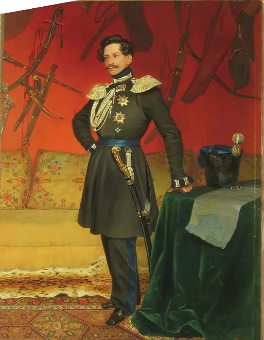 Framed Print : Portrait of General Count Perovsky Print, 1839 Framed Print : Portrait of General Count Perovsky Print, 1839