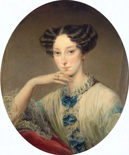 Portrait of Grand Duchess Maria Alexandrovna (1824-1880), c1850