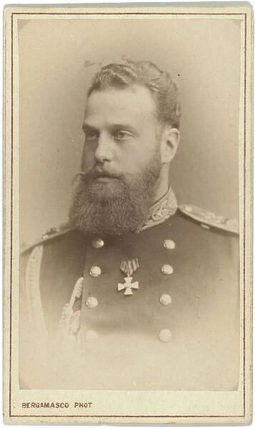 Portrait of Grand Duke Alexei Alexandrovich of Russia (1850-1908), 1880s