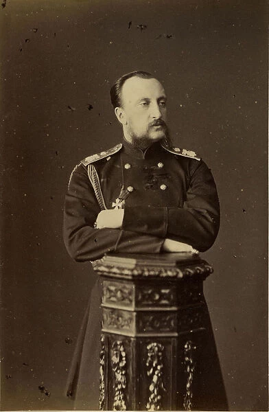 Portrait of Grand Duke Nicholas Nikolaevich (the Elder) of Russia (1831-1891), 1874