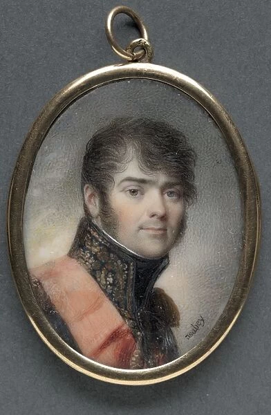 Portrait of Henri Gratien, Comte Bertrand, 1808. Creator: Jean-Baptiste Isabey (French, 1767-1855)