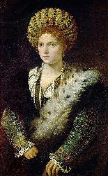 Portrait of Isabella d Este, c. 1535