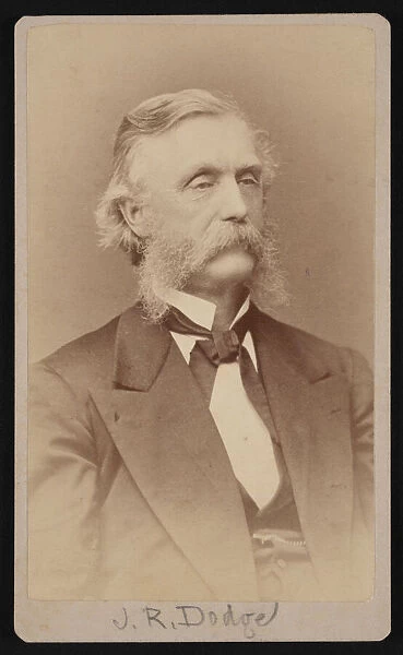 Portrait of Jacob Richards Dodge (1823-1902), 1878. Creator: Samuel Montague Fassett