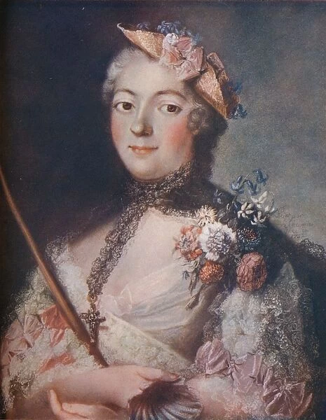 Portrait of a Lady, c18th century. Artist: Le Chevalier