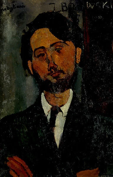 Portrait of Leopold Zborowski, 1916. Artist: Modigliani, Amedeo (1884-1920)
