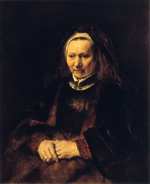 Portrait of an Old Woman, 17th century. Artist: Rembrandt Harmensz van Rijn