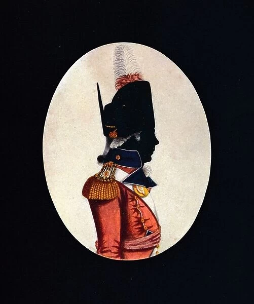Portrait of a Private in an English regiment, late 18th Century, 1912. Artist: E Neville Jackson