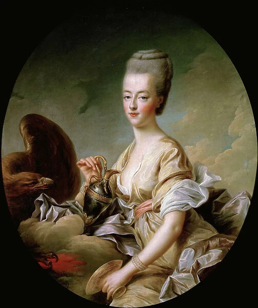 Portrait of Queen Marie Antoinette (1755-1793) als Hebe, 1773