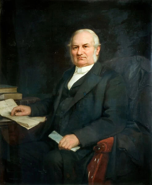 Portrait Of The Rev. Arthur G. O Neill (1819-1896), 1885. Creator: Jonathon Pratt