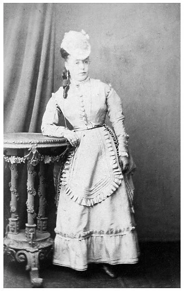 Portrait of a woman, c1890-1909(?). Artist: Birchall