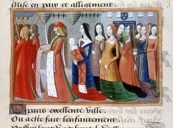 Presentation of the Dauphin Charles, 1403, (1484)